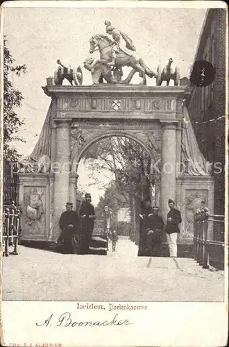 Leiden Doelenkazerne Wache Kat. Leiden