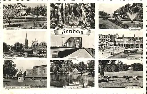 Arnhem Rijnbrug Zijpendaalseweg Jansbeek Kat. Arnhem