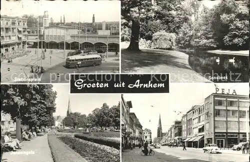 Arnhem Sonsbeek Janssingels Stationsplein Kat. Arnhem