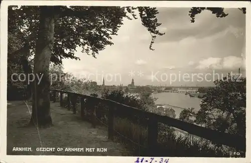 Arnhem Rijn Kat. Arnhem