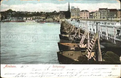 Arnhem Schipbrug Kat. Arnhem