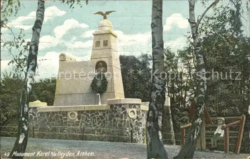 Arnhem Monument Karel Heyden Kat. Arnhem