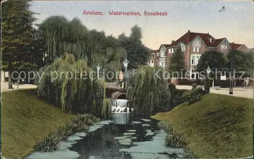 Arnhem Waterwerken Sonsbeek Kat. Arnhem