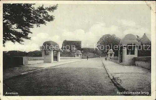 Arnhem Apeldoorsche brug Kat. Arnhem