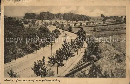 Arnhem vanaf Apeldoornschebrug Kat. Arnhem