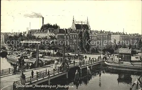 Rotterdam Noorderbrug Noordplein Kat. Rotterdam