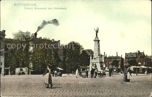 Rotterdam 
Caland Monument Ziekenhuis Kat. Rotterdam