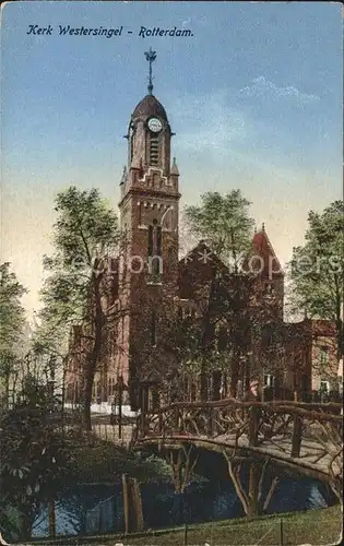 Rotterdam Kerk Westersingel Kat. Rotterdam