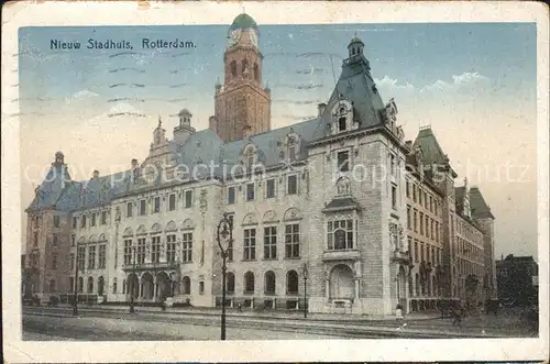 Rotterdam Nieuw Stadhuis Kat. Rotterdam