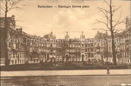 Rotterdam Koningin Emma plein Kat. Rotterdam