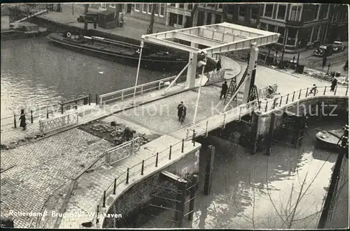 Rotterdam Brugzover Wijnhaven Kat. Rotterdam