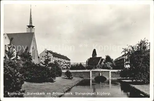 Rotterdam Statenkerk Prinsenkerk Statensingel Blijdorp Kat. Rotterdam