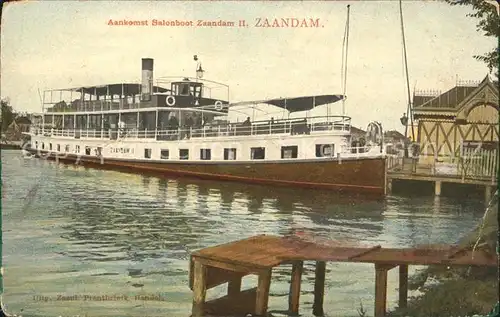 Zaandam Aankomst Balonboot Zaandam II Ausflugsboot Kat. Zaandam