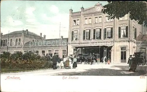 Arnhem Station Bahnhof Kat. Arnhem