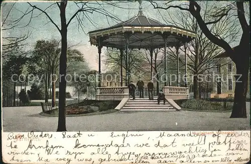 Arnhem Muziektempel Velperplein Musikpavillon Kat. Arnhem