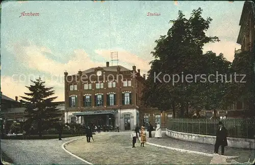 Arnhem Station Bahnhof Kat. Arnhem