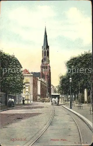 Arnhem Nieuwe Plein Kerk Kat. Arnhem