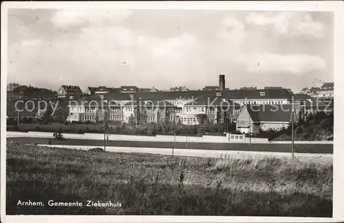 Arnhem Gemeente Ziekenhuis Krankenhaus Kat. Arnhem