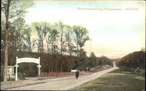 Arnhem Rozendaalscheweg Geitenkamp Kat. Arnhem