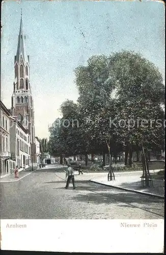 Arnhem Nieuwe Plein Kerk Kat. Arnhem