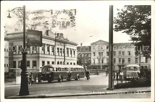 Arnhem Willemsplein met HBS Bus Kat. Arnhem