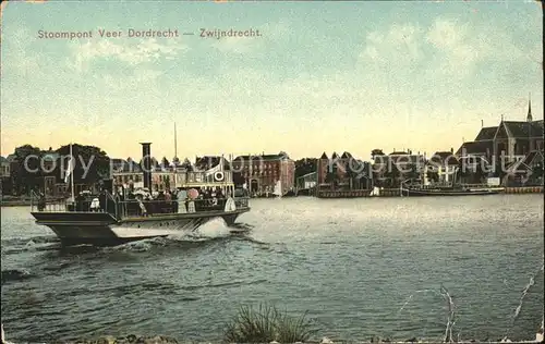 Zwijndrecht Netherlands Stoompont Veer Dordrecht Kat. Zwijndrecht