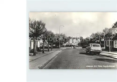 Arnhem Fokke Noordhoffstraat Kat. Arnhem