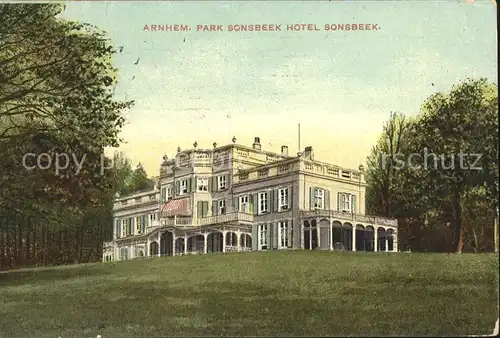 Arnhem Park Sonsbeek Hotel Kat. Arnhem