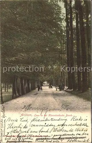 Arnhem Laan in het Klarenbeeksche Bosch Kat. Arnhem