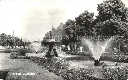 Arnhem Janssingel Springbrunnen Kat. Arnhem