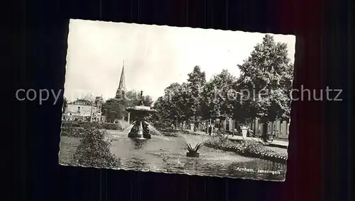 Arnhem Janssingels Wasserspiele Kat. Arnhem