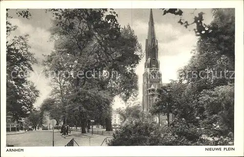 Arnhem Nieuwe Plein Kerk Kat. Arnhem