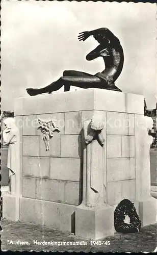 Arnhem Herdenkingsmonument Denkmal Kat. Arnhem