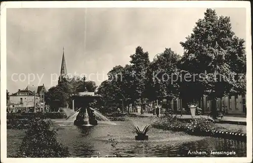 Arnhem Janssingels Wasserspiele Kat. Arnhem