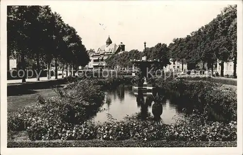 Arnhem Jans Singels Springbrunnen Kat. Arnhem