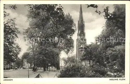 Arnhem Nieuwe Plein Kerk Kat. Arnhem