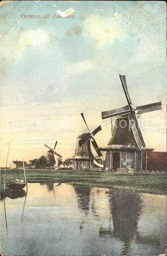 Zaandam Molen Muehle Kat. Zaandam