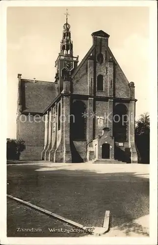 Zaandam Westzijderkerk Kirche Kat. Zaandam