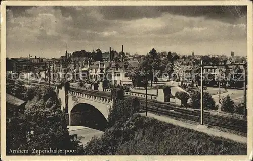 Arnhem Zijpendaalse Poort Eisenbahn Kat. Arnhem