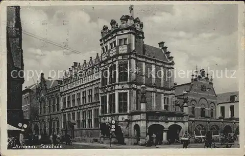 Arnhem Stadhuis Rathaus Kat. Arnhem