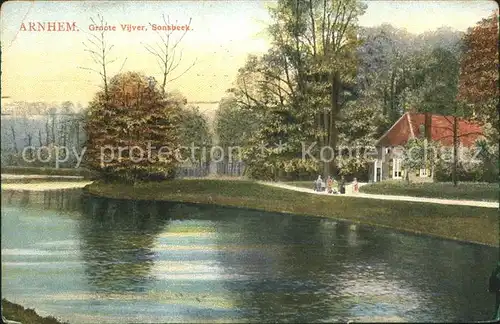 Arnhem Groote Vijver Sonsbeek Park Kat. Arnhem