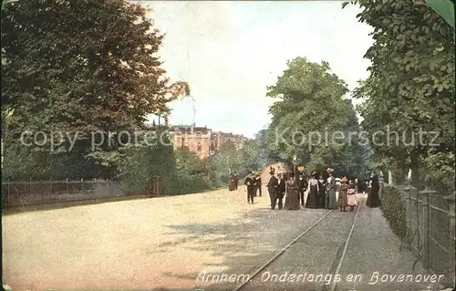 Arnhem Onderlangs en Bovenover Kat. Arnhem