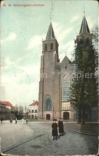 Arnhem St Walburgkerk Kirche Kat. Arnhem