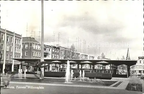 Arnhem Fontein Willemsplein Kat. Arnhem