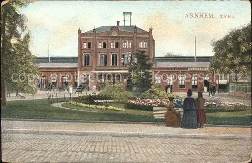 Arnhem Station Bahnhof Kat. Arnhem