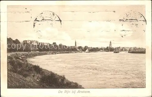 Arnhem De Rijn Rheinufer Kat. Arnhem