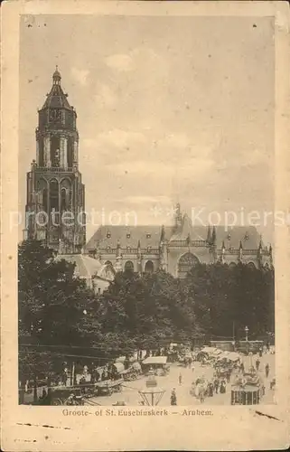 Arnhem Groote of St Eusebiuskerk Kirche Kat. Arnhem