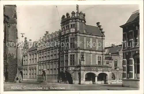 Arnhem Gemeentehuis Duivelshuis Kat. Arnhem