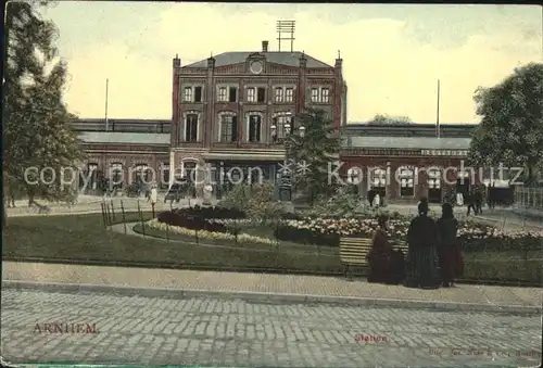 Arnhem Station Bahnhof Kat. Arnhem