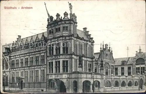 Arnhem Stadhuis Rathaus Kat. Arnhem